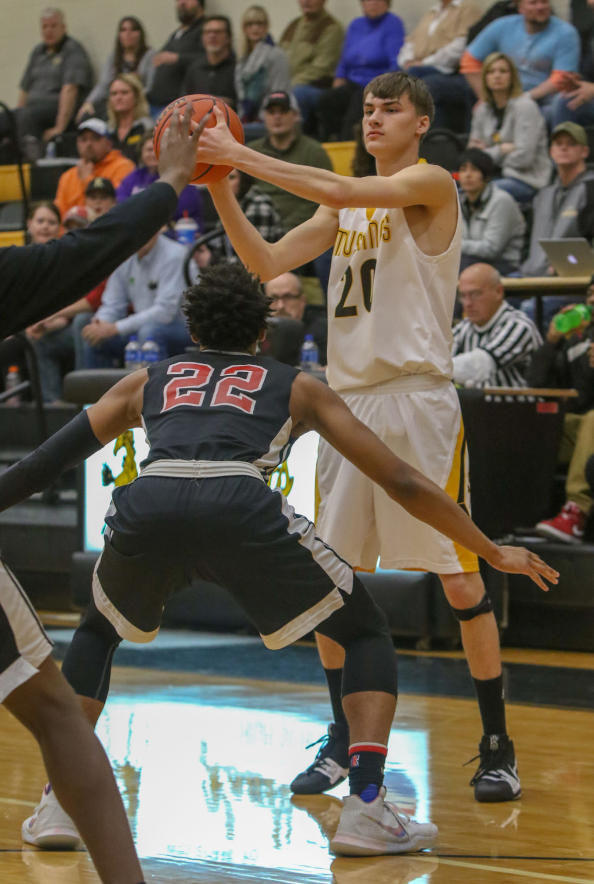 Boys basketball - 21st Century at Kouts